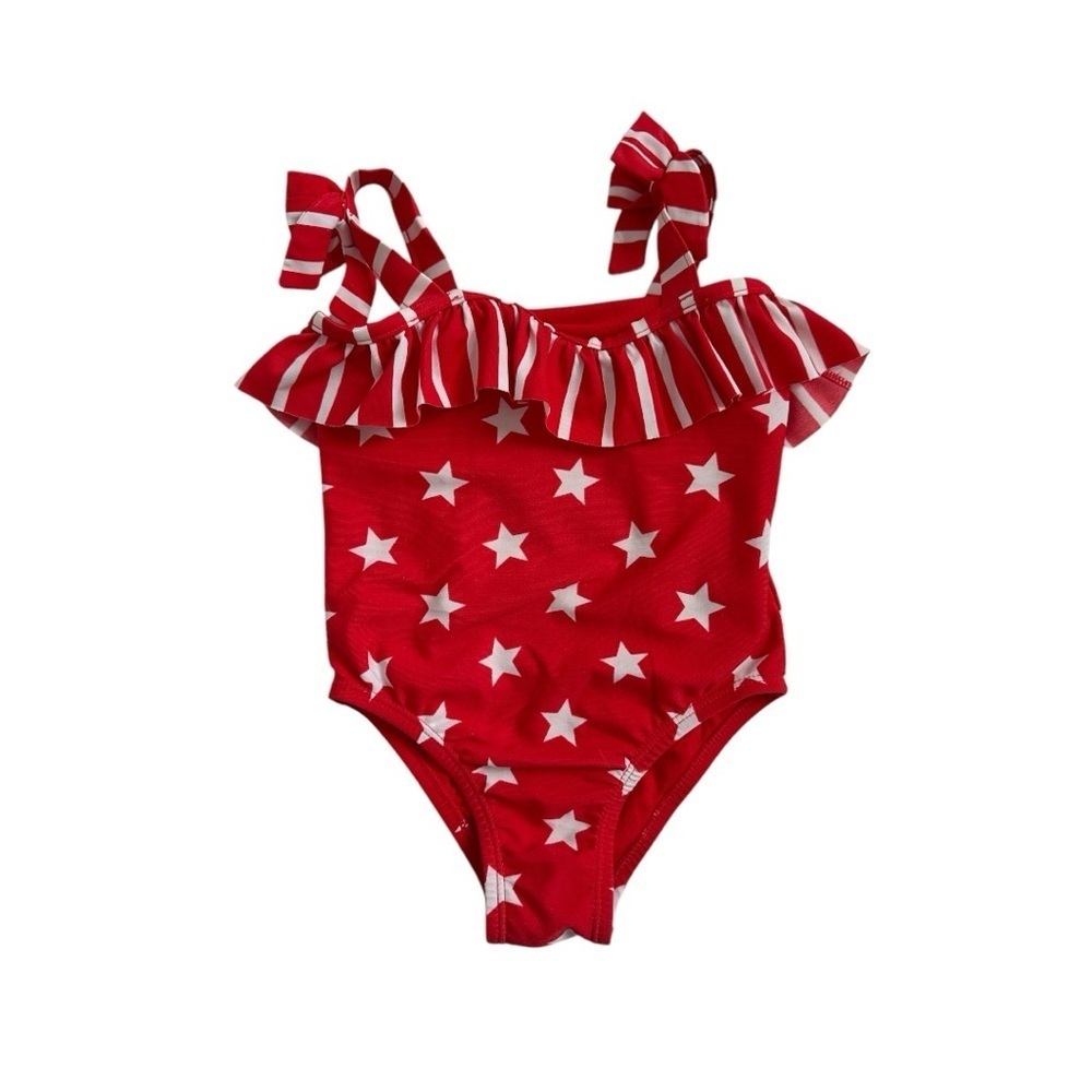 Gap Red and white stars one piece swimsuit 2